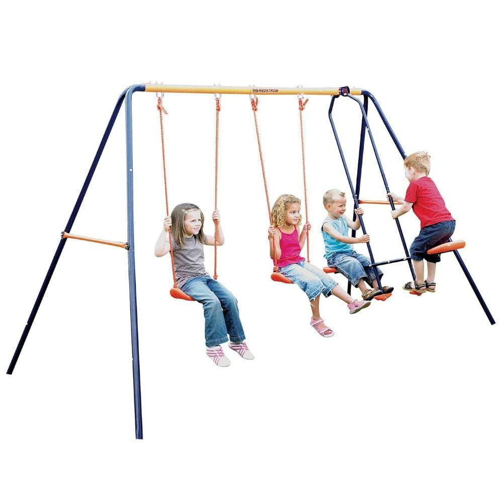 Hedstrom Neptune Double Swing & Glider Set Hedstrom Neptune Double Swing & Glider Set 1