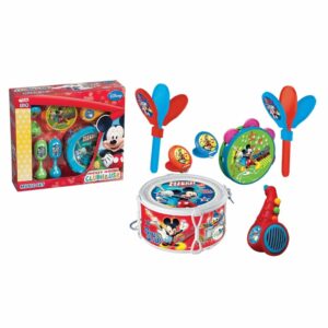 Mickey Mouse Music Set In Box Red Dede