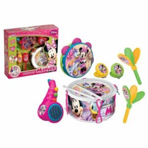 Minnie Mouse Music Set In Box Pink Dede