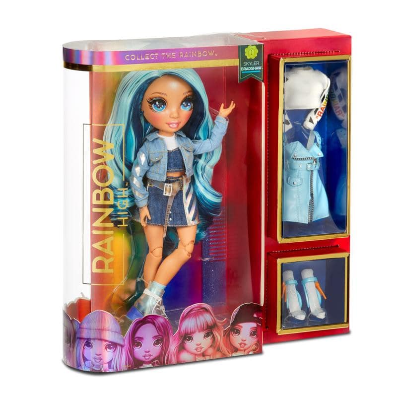 Skyler Bradshaw – Blue Fashion Doll with 2 Outfits Rainbow High Skyler Bradshaw – Blue Fashion Doll with 2 Outfits Rainbow High