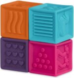 One Two Squeeze Baby Blocks B. Toys - Image 7