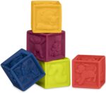One Two Squeeze Baby Blocks B. Toys - Image 5