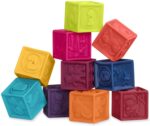 One Two Squeeze Baby Blocks B. Toys - Image 3