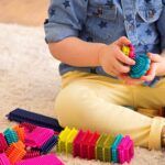 Bristle Blocks Stackadoos 68 Toy Blocks in a Storage Pouch B . toys - Image 3