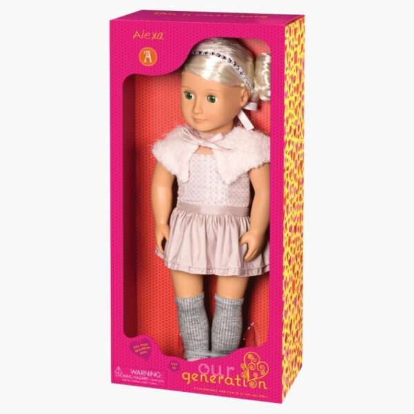 Alexa-Doll with Ballet Dress and Capelet Doll, 18 Our Generation