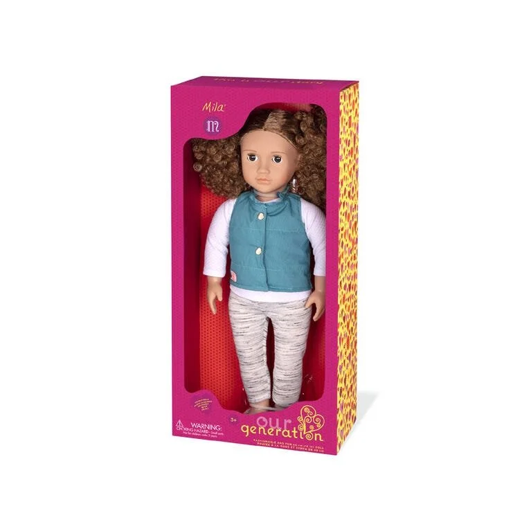 Doll Mila - Frilly Vest Our Generation