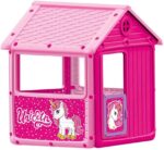 Dolu – My First House Unicorn Themed Playhouse – Indoor or Outdoor Game for Children