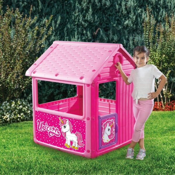 Dolu – My First House Unicorn Themed Playhouse – Indoor or Outdoor Game for Children8 Le3ab Store