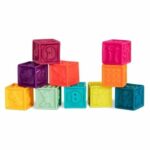 One Two Squeeze Baby Blocks B. Toys - Image 2