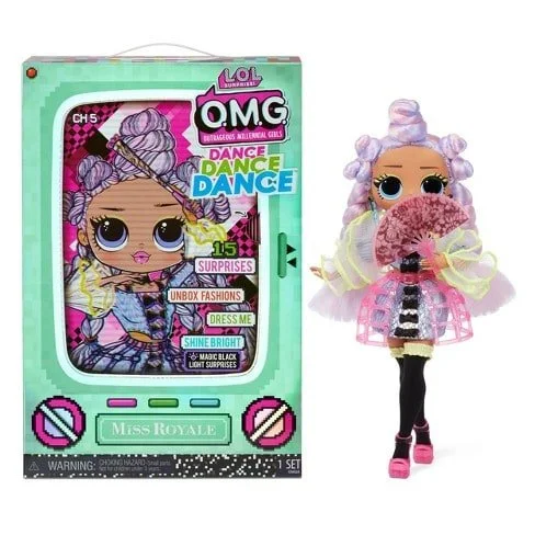 OMG Dance Dance Dance Miss Royale Fashion Doll With 15 LOL Surprise