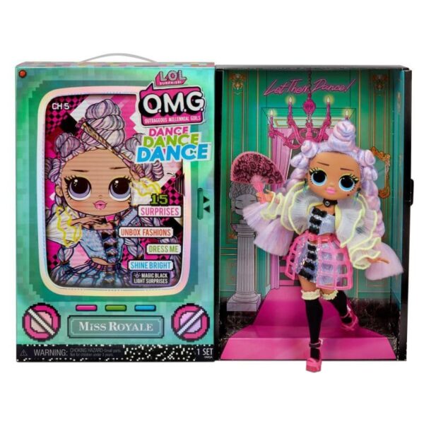OMG Dance Dance Dance Miss Royale Fashion Doll With 15 LOL Surprise