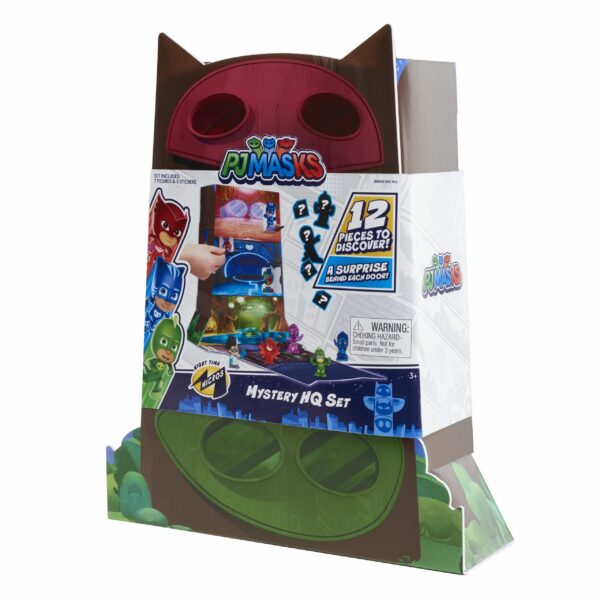 PJ Masks Night Time Micros Mystery HQ Box Set