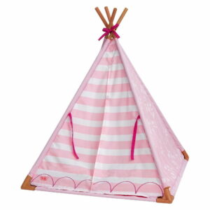 Play Tent with Accessories for 18 Dolls - Mini Tent Playset - Pink Our Generation