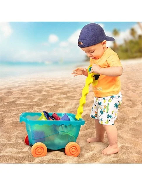 Travel Beach Wagon, Translucent Sea B-Toys - Image 3