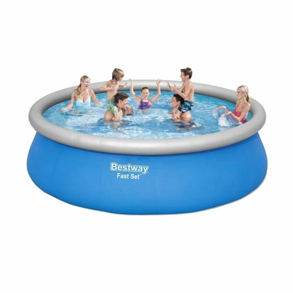 bestway 57289 fast set above ground round pool 457x122 cm Le3ab Store