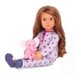 Maria Doll with Onesie And Elephant Plush Toy Our Generation - Image 2