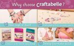 Bracelet Making Kit – 35pc Jewelry Set with Jersey Yarn and Accessories Craftabelle - Image 2