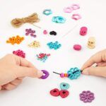 Bracelet Making Kit – 357pc Jewelry Set with Beads Shells Craftabelle - Image 2