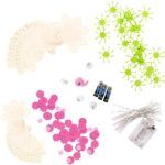 DIY Twinkle Lights for Bedroom – 106pc String Light Set with Accessories Craftabelle - Image 4
