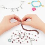 Bracelet Making Kit – 141pc Jewelry Set with Crystal Beads Craftabelle - Image 2