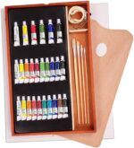 34pc Set with Paint Supplies – Wooden Italian Easel Craftabelle - Image 4