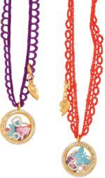 Locket Making Kit – 85pc Necklace Set with Charms and Beads Craftabelle - Image 2