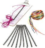 Bracelet Making Kit – 31pc Jewelry Set with Rhinestone Chains Craftabelle - Image 5