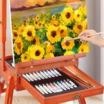 34pc Set with Paint Supplies – Wooden Italian Easel Craftabelle - Image 6