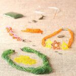 Bracelet Necklace Making Kit – 42pc Jewelry Set with Little Beads Craftabelle - Image 2