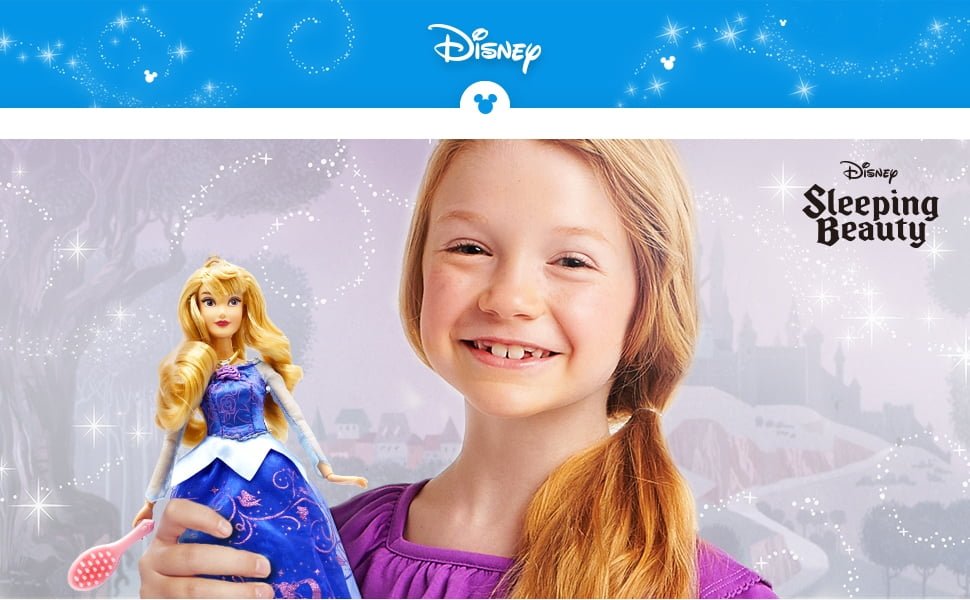 Disney Store Aurora Premium Doll with Light-Up Dress-4