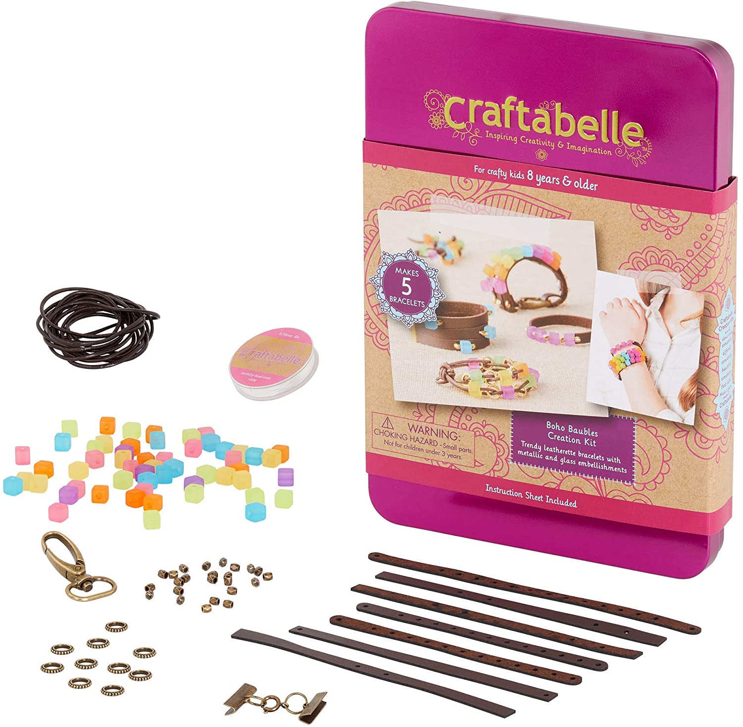 Leather Bead Jewelry Kit Leather Bead Jewelry Kit