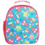 Stephen Joseph All Over Print Lunch Box owl - Pink