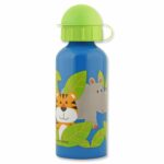 Stephen Joseph Stainless Steel Water Bottle Zoo