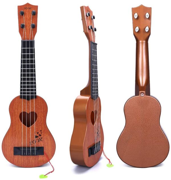 YEZI - Musical Instrument for Classic Ukulele, Brown Color