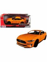 2018 Ford Mustang GT Orange With Black Wheels
