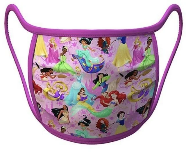 Princess Cloth Face Mask Set Disney - Image 2