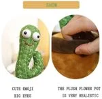 Creative Cactus Plush Toy, Funny Electronic Shake Dancing Toy with The Song - Image 3