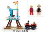 Beach Buggy Life Guard Tower Building Blocks Kid TOY Set 119pcs Sluban - Image 6