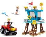 Beach Buggy Life Guard Tower Building Blocks Kid TOY Set 119pcs Sluban - Image 4