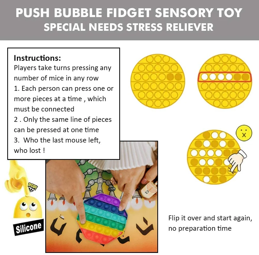 Push Bubble Sensory pop it Octagon - Image 5
