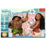 Moana And Friends Puzzle 100 PicesTrefl - Image 2