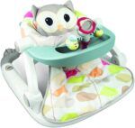 Sit-to-Walk Floor Seat with Toy Tray  - Owl Winfun - Image 6