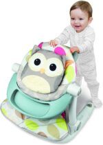 Sit-to-Walk Floor Seat with Toy Tray  - Owl Winfun - Image 2