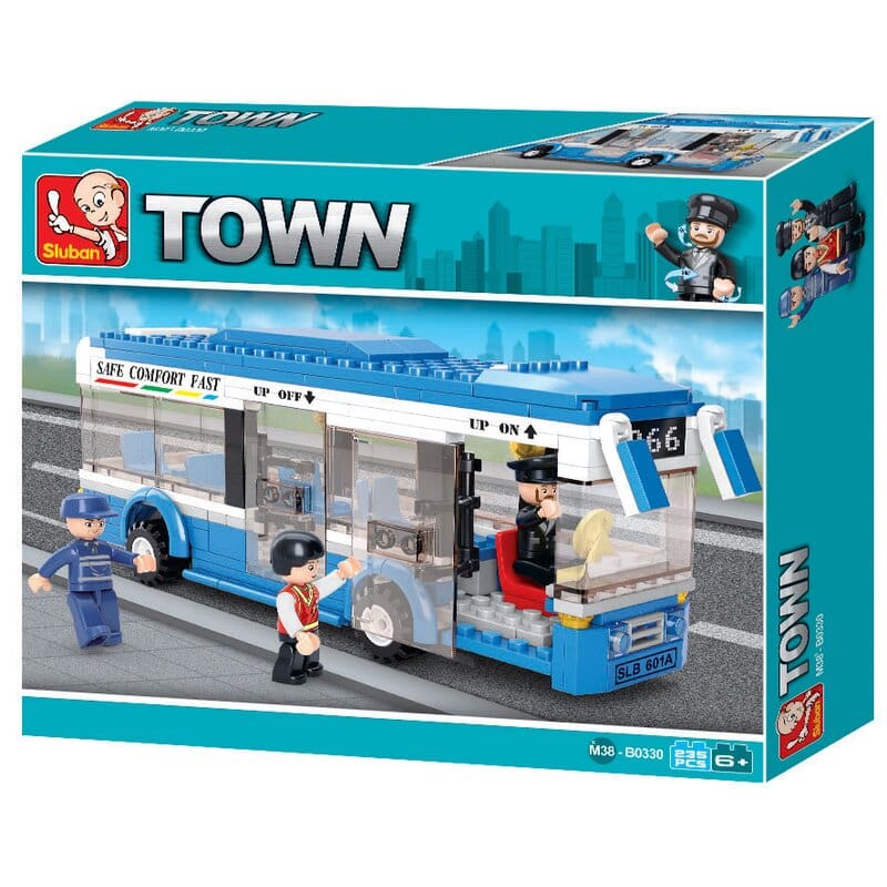City Bus 235 Pcs Sluban City Bus 235 Pcs Sluban