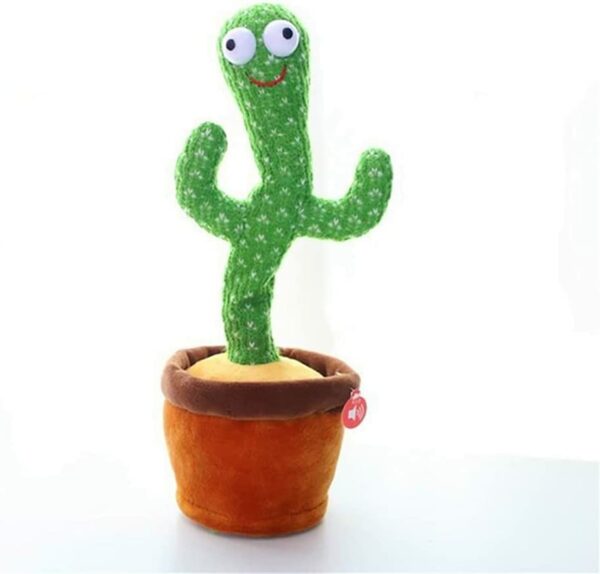 Creative Cactus Plush Toy, Funny Electronic Shake Dancing Toy with The Song