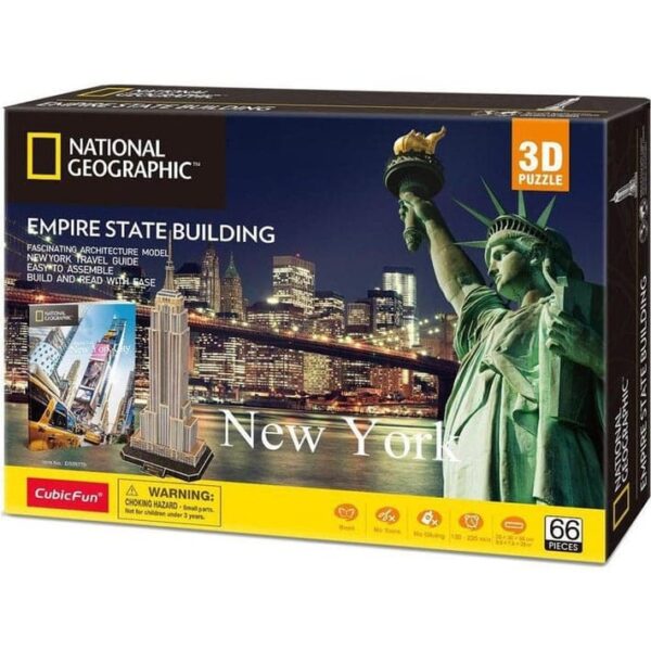 Empire State Building NG Puzzle 3D Cubic fun