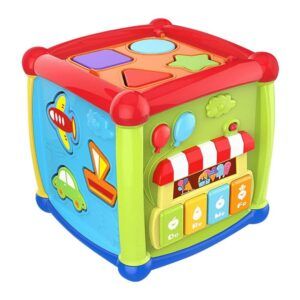 Fancy Cube With Light  Music 11 Blocks Huanger