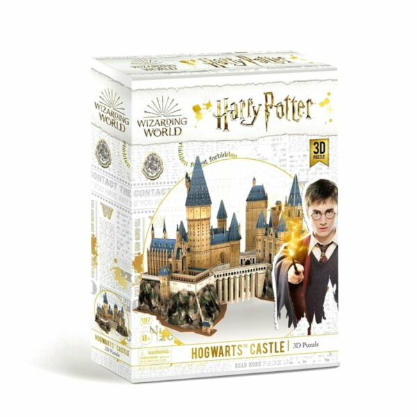 Harry Potter Hogwarts Castle 3D Puzzle 197 Pieces Cubic Fun