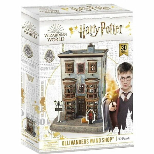 Harry Potter Ollivanders Wand Shop 3D Puzzle 66 Pieces Cubic Fun