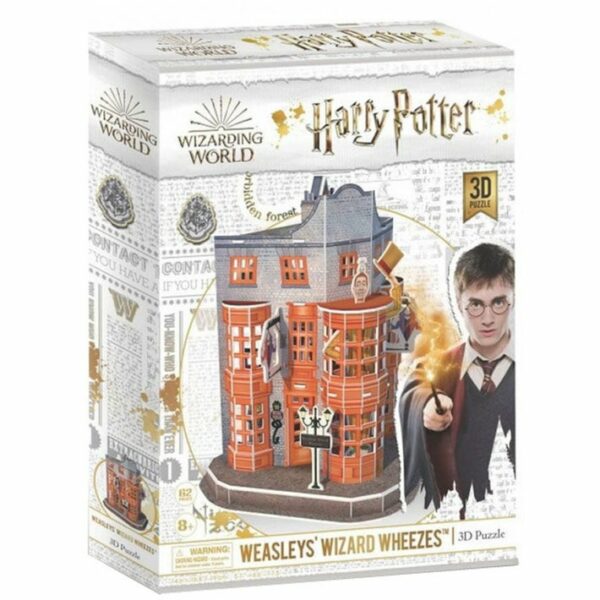 Harry Potter Weasleys' Wizard Wheezes 3D Puzzle 62 Pieces Cubic Fun